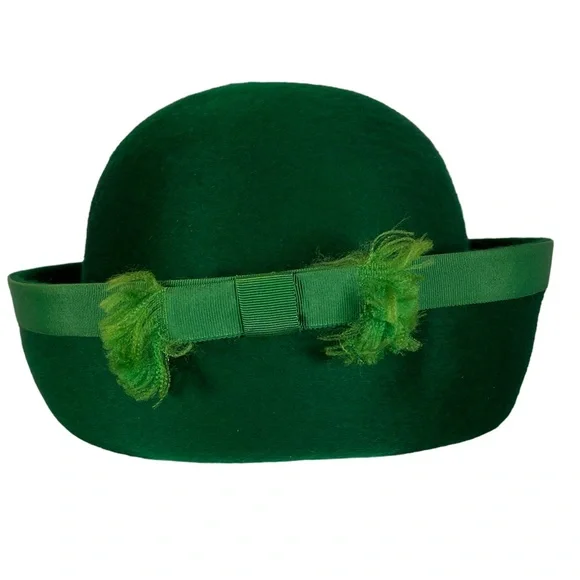Vintage | Accessories | Mr John Classic Womens Hat Green  display picture 3